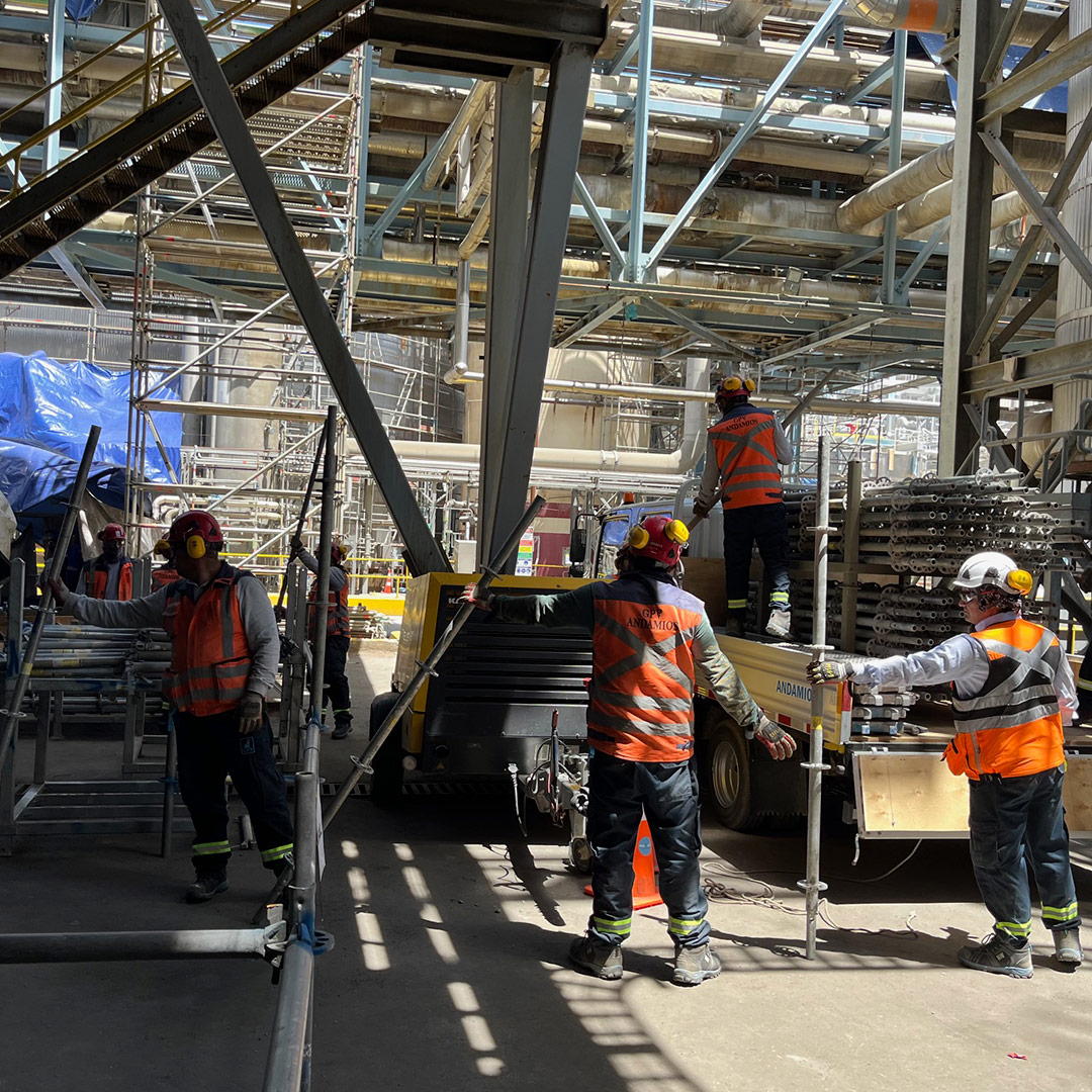 Andamios Multidireccionales GPV Construcciones SpA Andamios Multidireccionales GPV Construcciones SpA